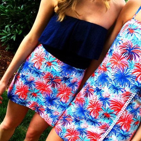 Lilly Pulitzer Dresses & Skirts - Lilly Pulitzer Tate Skirt Multi Feelin Sparks